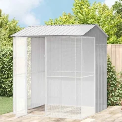 vidaXL Productos Para Mascotas-Jaula para Aves 215 x 210 x 247 cm Acero Galvanizado