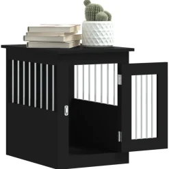 vidaXL Productos Para Mascotas-Jaula para perros madera de ingeniería 45x62x59 cm