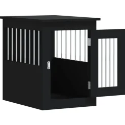 vidaXL Productos Para Mascotas-Jaula para perros madera de ingeniería 45x62x59 cm