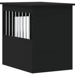 vidaXL Productos Para Mascotas-Jaula para perros madera de ingeniería 45x62x59 cm