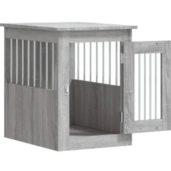 vidaXL Productos Para Mascotas-Jaula para perros madera de ingeniería 45x62x59 cm