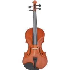 vidaXL Juego completo de violín con arco y barbada madera oscura 4/4 Marr&oacute;n Online