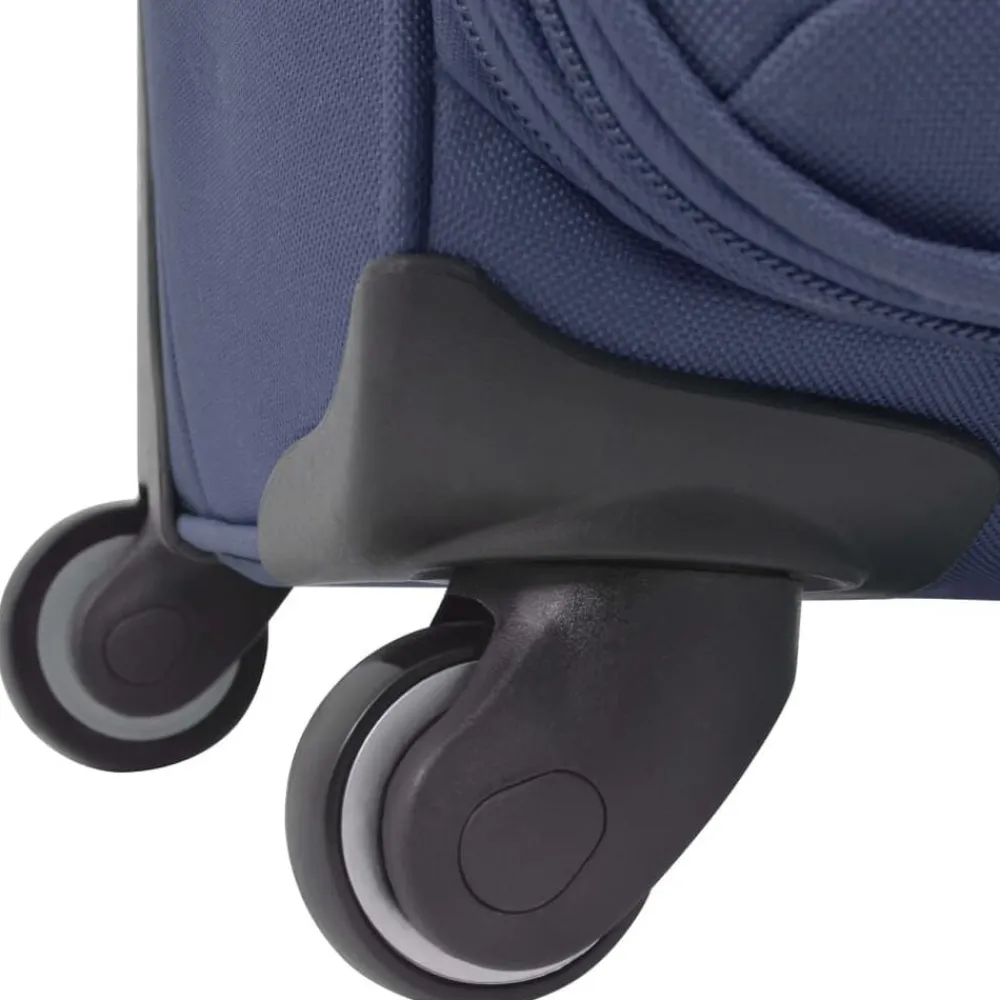 vidaXL Maletas Y Bolsos De Viaje-Juego de 3 maletas blandas