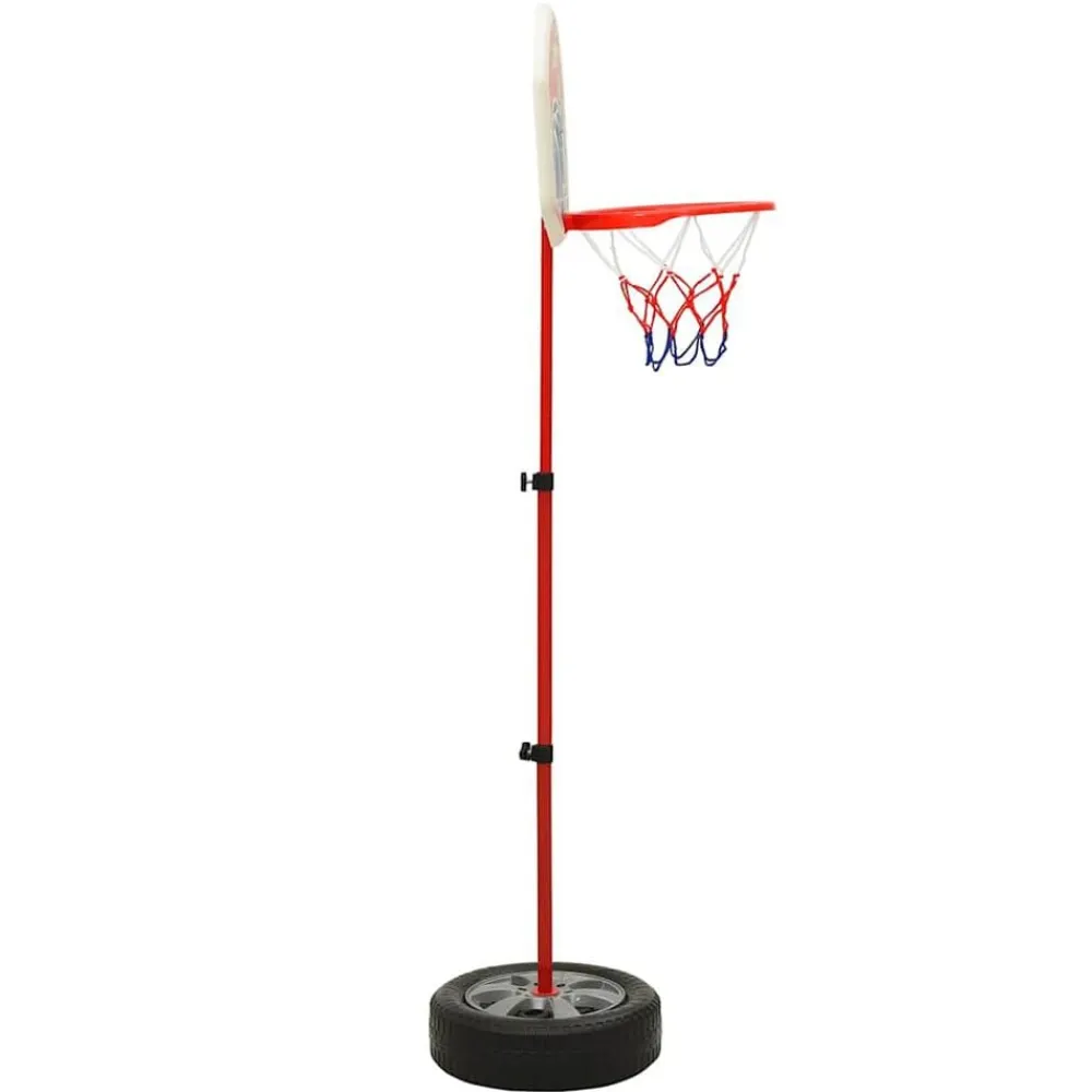 vidaXL Juguetes-Juego de baloncesto infantil ajustable 120 cm