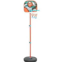 vidaXL Juego de baloncesto portátil ajustable 133-160 cm