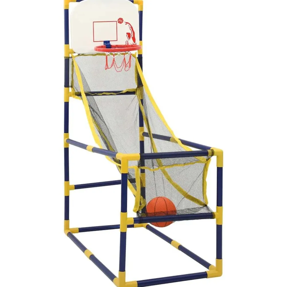 vidaXL Juego de baloncesto Arcade con pelota y bomba 45x86x127 cm Best
