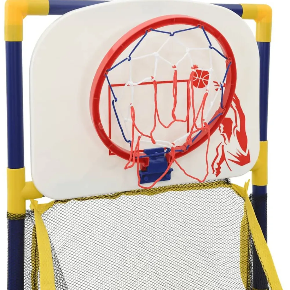 vidaXL Juego de baloncesto Arcade con pelota y bomba 45x86x127 cm Best