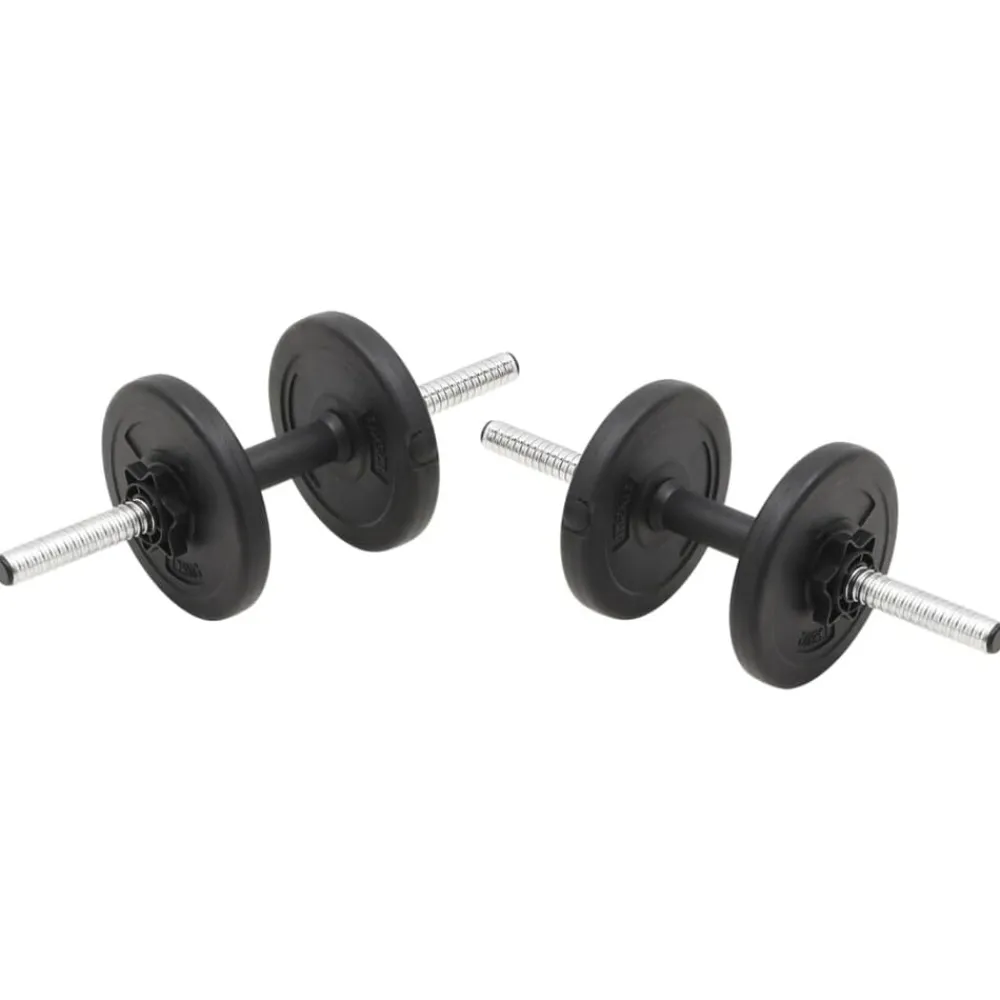vidaXL Juego de barras y pesas 30 kg Sale