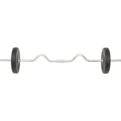 vidaXL Juego de barras y pesas 30 kg Best