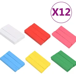 vidaXL Juguetes-Juego de bloques de construcción madera pino macizo 150 piezas