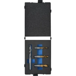vidaXL Juego de brocas para puntos de soldadura 4 piezas HSS Clearance