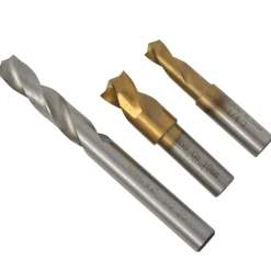 vidaXL Juego de brocas para puntos de soldadura 4 piezas HSS Clearance