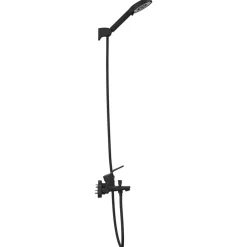 vidaXL Juego de Cabezal de Ducha G 1 / 2 pulgadas Negro Outlet