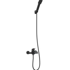 vidaXL Juego de Cabezal de Ducha G 1 / 2 pulgadas Negro Clearance