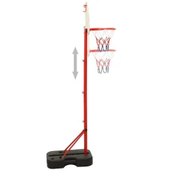 vidaXL Juego de canasta de baloncesto portátil ajustable 138,5-166 cm Hot