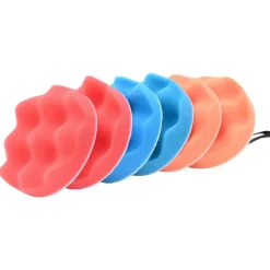 vidaXL Piezas Y Accesorios Para Vehículos-Juego de Cepillos para Autos Multicolor ratán sintético