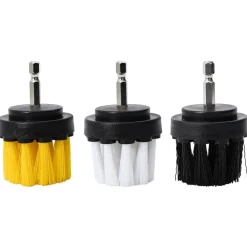 vidaXL Piezas Y Accesorios Para Vehículos-Juego de Cepillos para Autos Multicolor ratán sintético