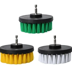 vidaXL Piezas Y Accesorios Para Vehículos-Juego de Cepillos para Autos Multicolor ratán sintético