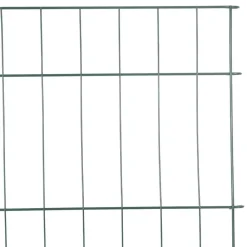 vidaXL Juego de Cercas para Estanque 8 pcs Verde 50 x 80 cm Acero Best