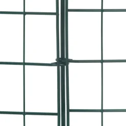 vidaXL Juego de Cercas para Estanque 8 pcs Verde 50 x 80 cm Acero Discount