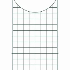 vidaXL Juego de Cercas para Estanque 8 pcs Verde 50 x 80 cm Acero Outlet