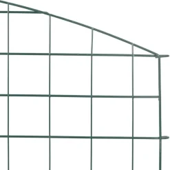 vidaXL Juego de Cercas para Estanque 5 pcs Verde 100 x 50 cm Acero Online