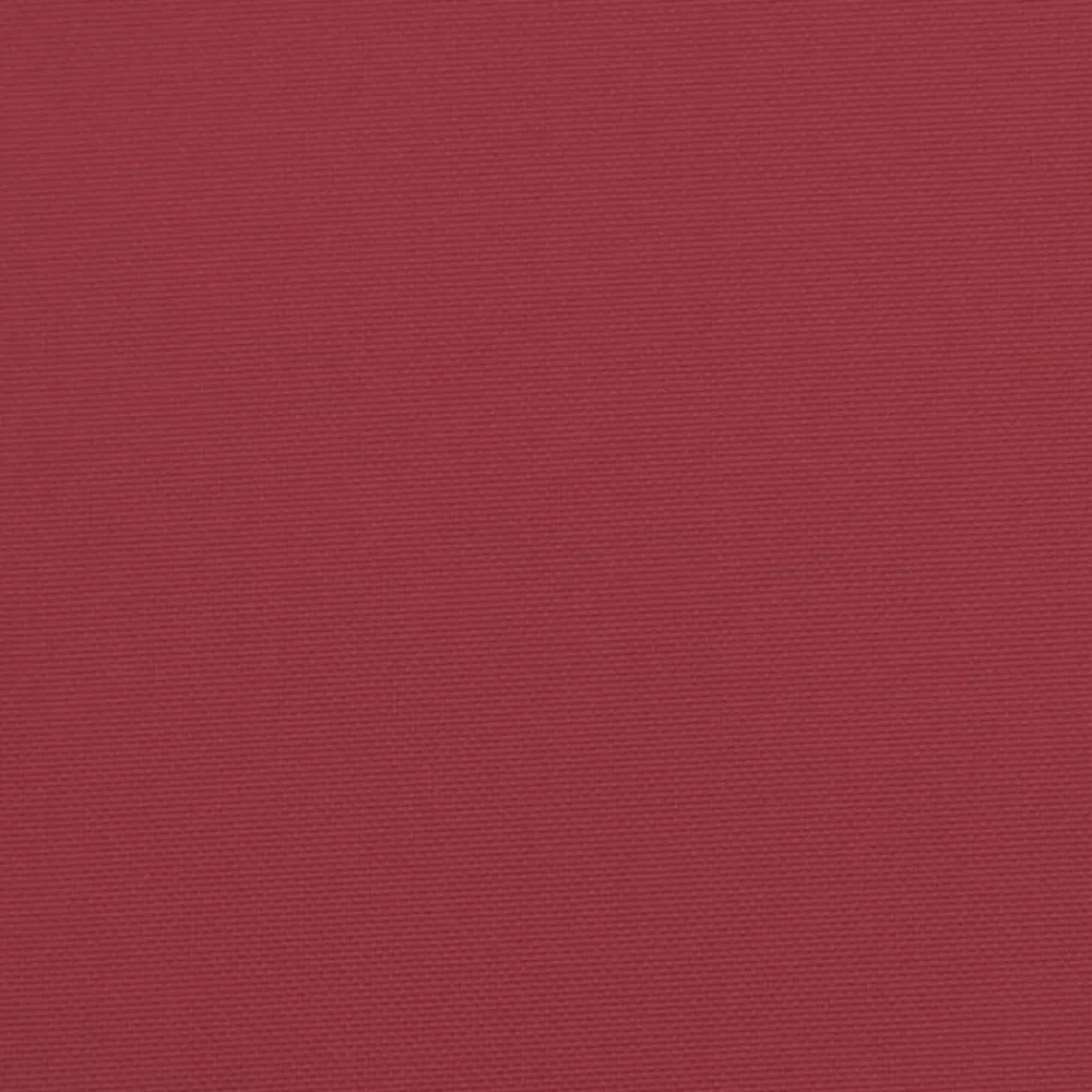 vidaXL Decoración-Juego de Cojines 3 pcs Rojo vino Tela Oxford