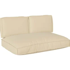 vidaXL Juego de Cojines 3 pcs Tela Oxford Beige Clearance