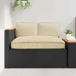 vidaXL Juego de Cojines 3 pcs Tela Oxford Beige Clearance