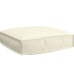 vidaXL Juego de Cojines para Palets 2 pcs Tela Oxford Crema Hot