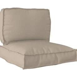 vidaXL Juego de Cojines para Palets 2 pcs Tela Oxford Taupé Clearance