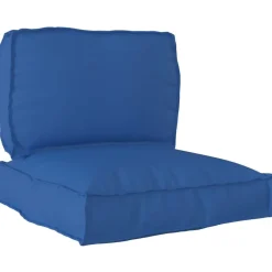 vidaXL Juego de Cojines para Palets 2 pcs Tela Oxford Azul royal Online