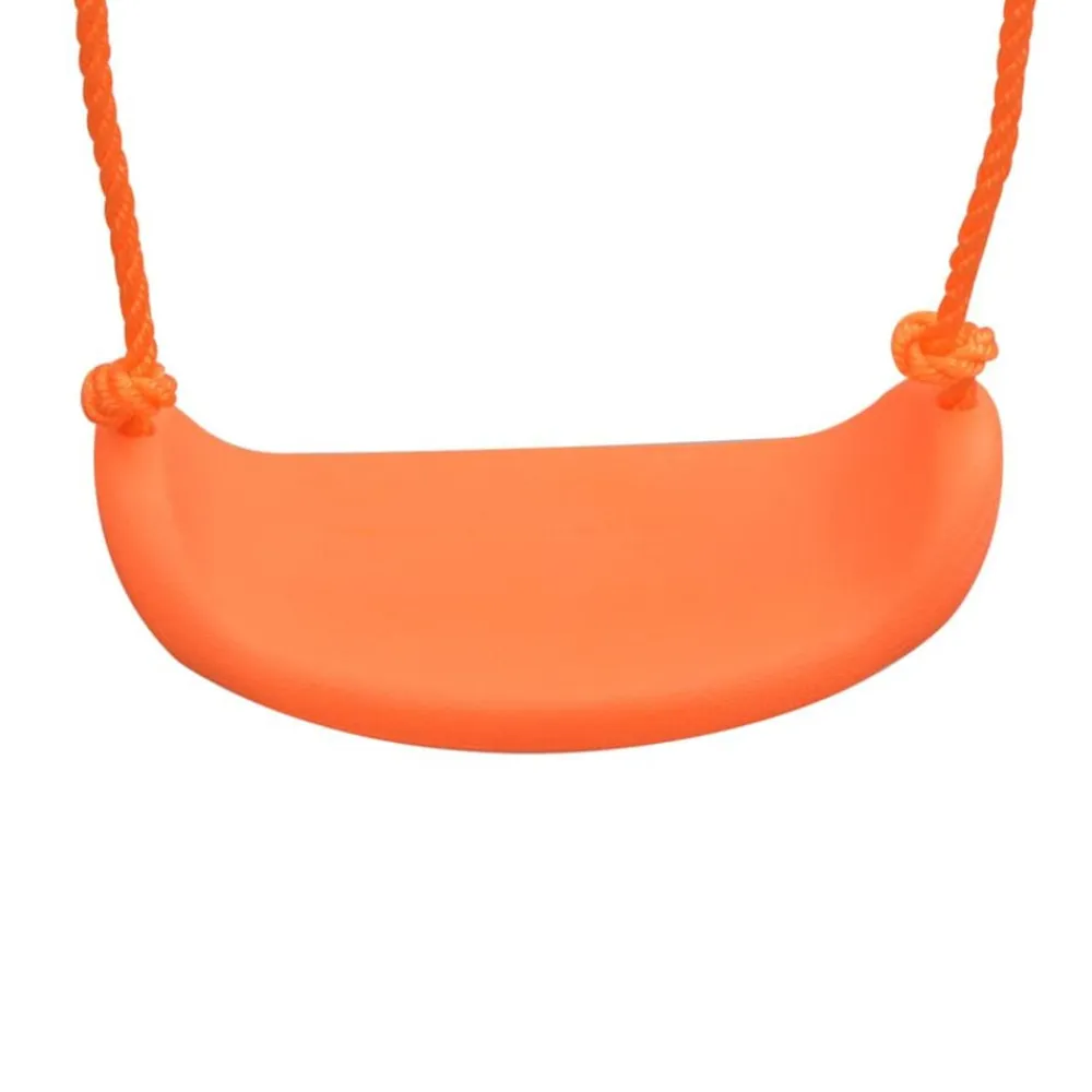 vidaXL Juego de columpios con 4 asientos naranja Hot