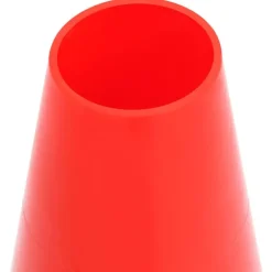 vidaXL Juego de conos con cadena 10 m rojo y blanco Best