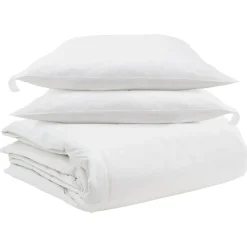 vidaXL Ropa De Casa-Juego de Edredón con almohada 3 pcs Pluma de pato
