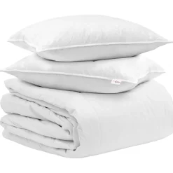 vidaXL Juego de Edredón con almohada 3 pcs Pluma de pato Sale