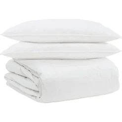 vidaXL Juego de Edredón con almohada 3 pcs Pluma de pato Best