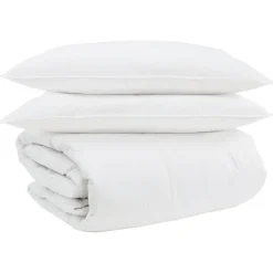 vidaXL Juego de Edredón con almohada 3 pcs Pluma de pato Outlet
