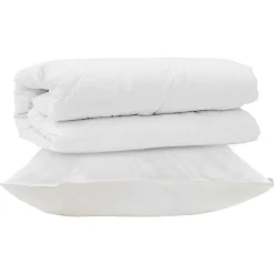 vidaXL Juego de Edredón con almohada 2 pcs Microfibra Outlet