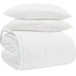 vidaXL Juego de Edredón con almohada 3 pcs Pluma de pato New