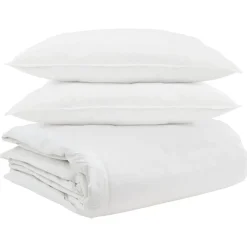 vidaXL Juego de Edredón con almohada 3 pcs Pluma de pato Outlet