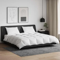 vidaXL Juego de Edredón con almohada 3 pcs Pluma de pato Outlet