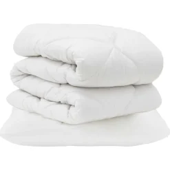 vidaXL Ropa De Casa-Juego de Edredón con almohada 2 pcs Microfibra