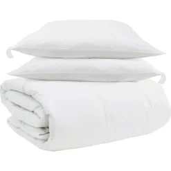vidaXL Juego de Edredón con almohada 3 pcs Pluma de pato Clearance