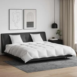 vidaXL Juego de Edredón con almohada 3 pcs Pluma de pato Outlet