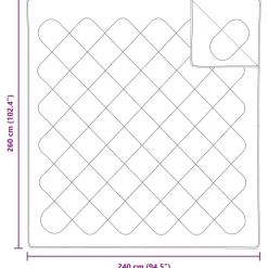vidaXL Juego de Edredón con almohada 3 pcs Microfibra y Plumas de Pato