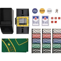 vidaXL Juego de fichas de póker 300 piezas 11,5 g Best