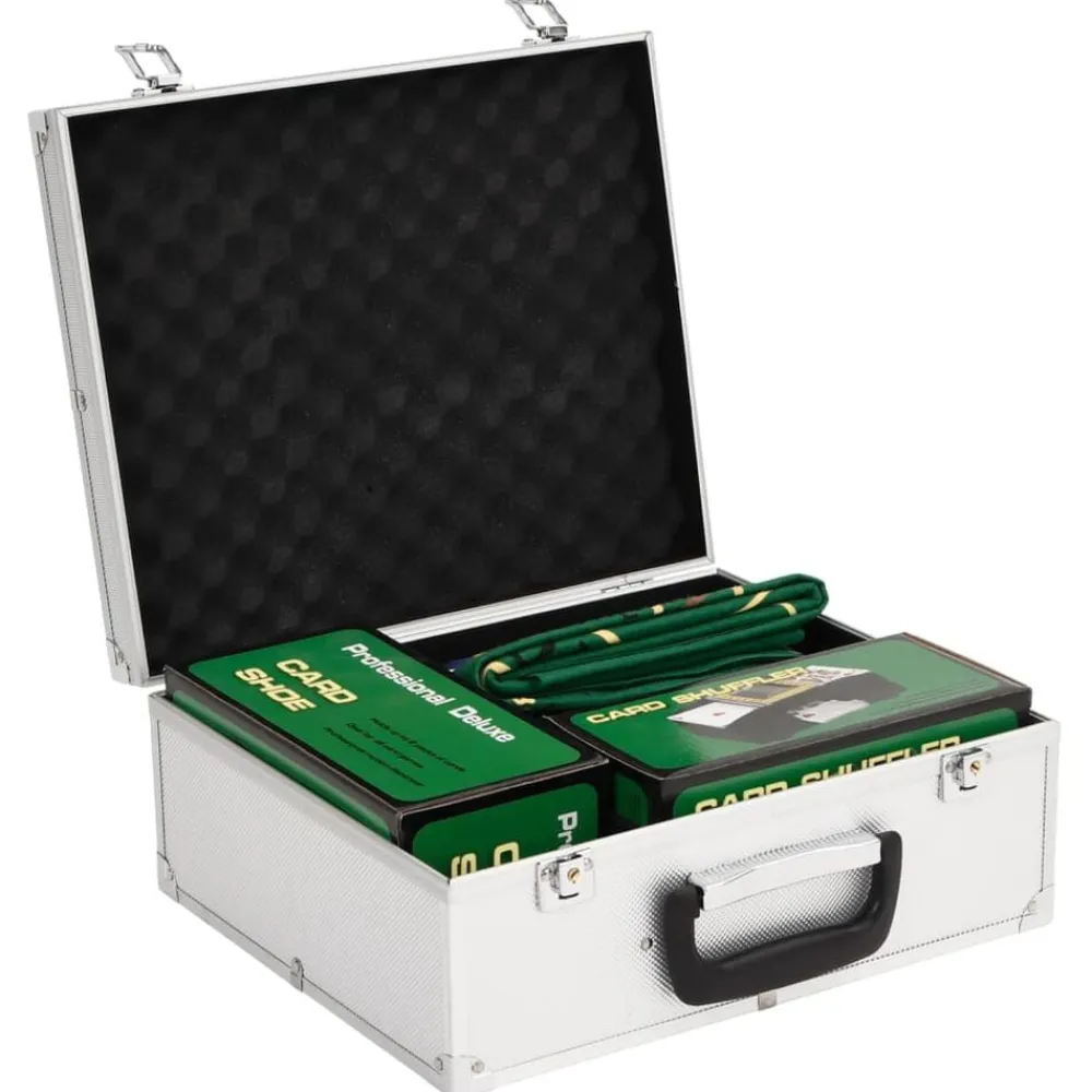 vidaXL Juego de fichas de póker 300 piezas 11,5 g Discount