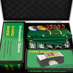 vidaXL Juego de fichas de póker 300 piezas 11,5 g Discount