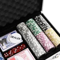 vidaXL Juego de fichas de póker 300 piezas 11,5 g Sale